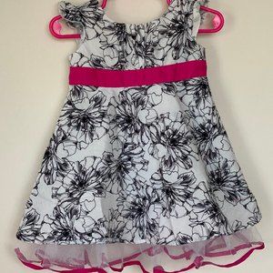 Kidture Black and White Dress